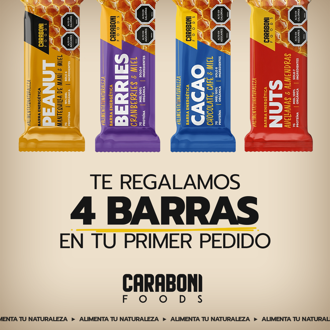 4 barritas de regalo cyberday