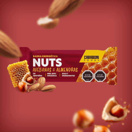 Almendra - Avellana Snack Energético 50 gr. - Caraboni Foods