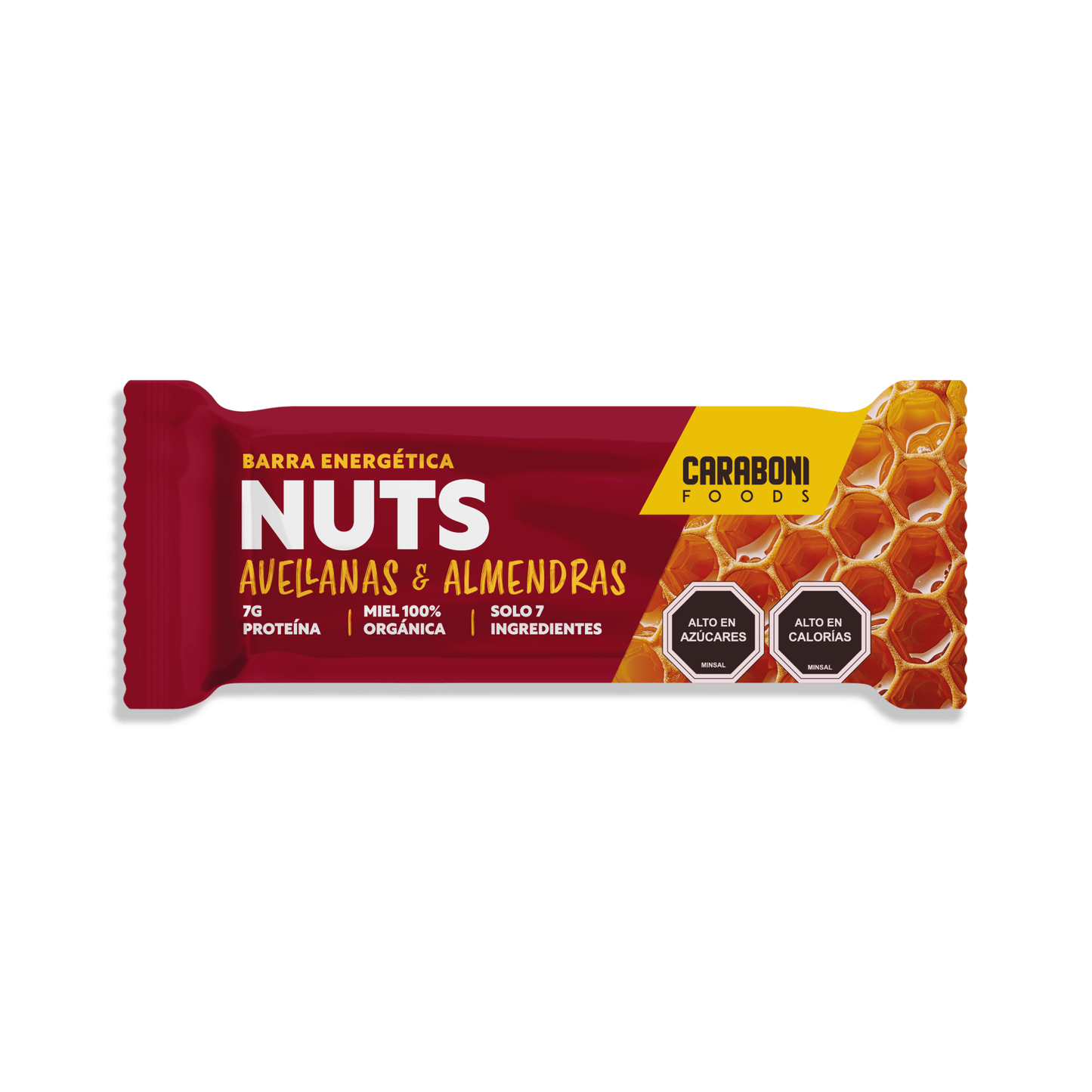 Almendra - Avellana Snack Energético 50 gr. - Caraboni Foods