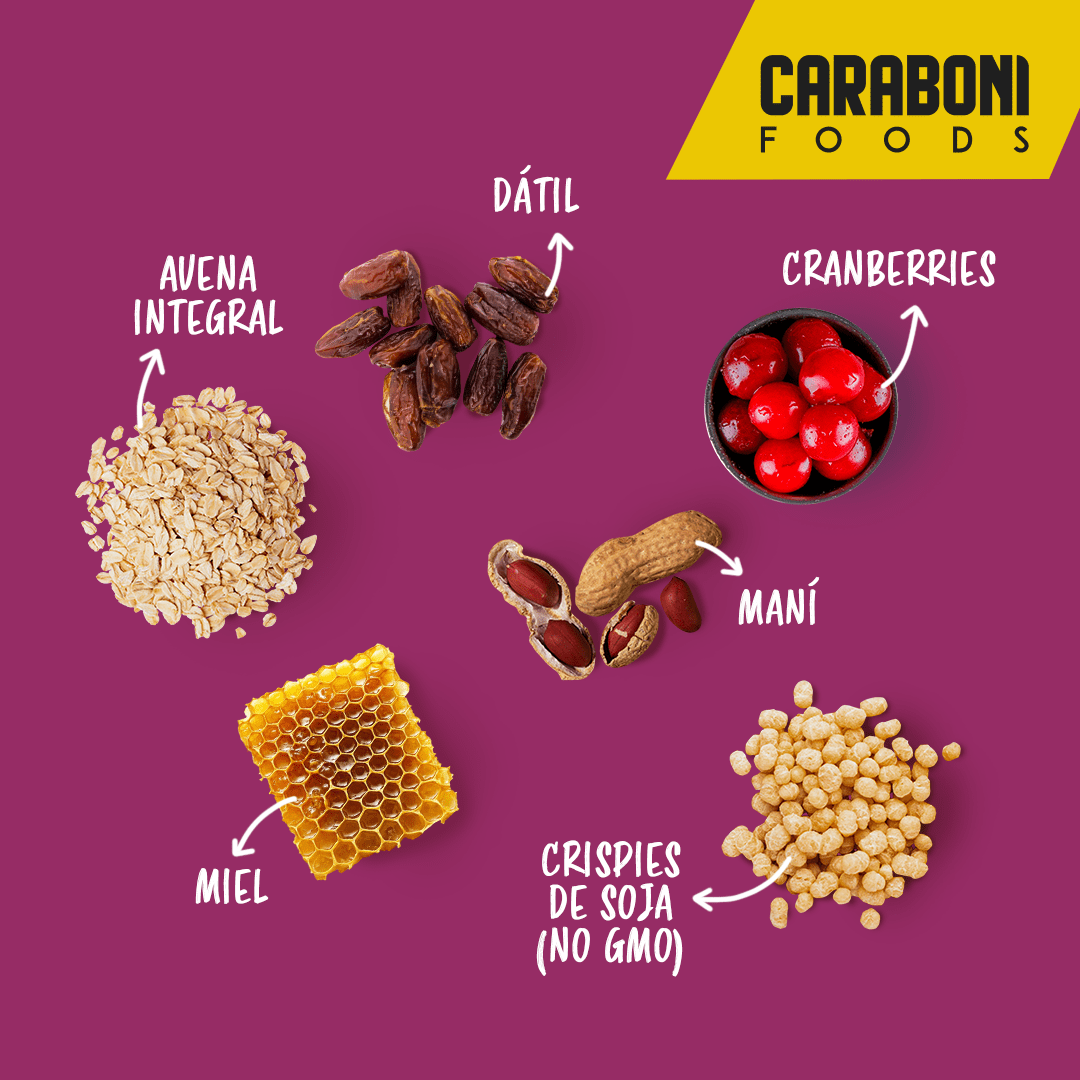 Arándanos y Semillas Snack Energético 50 gr. - Caraboni Foods