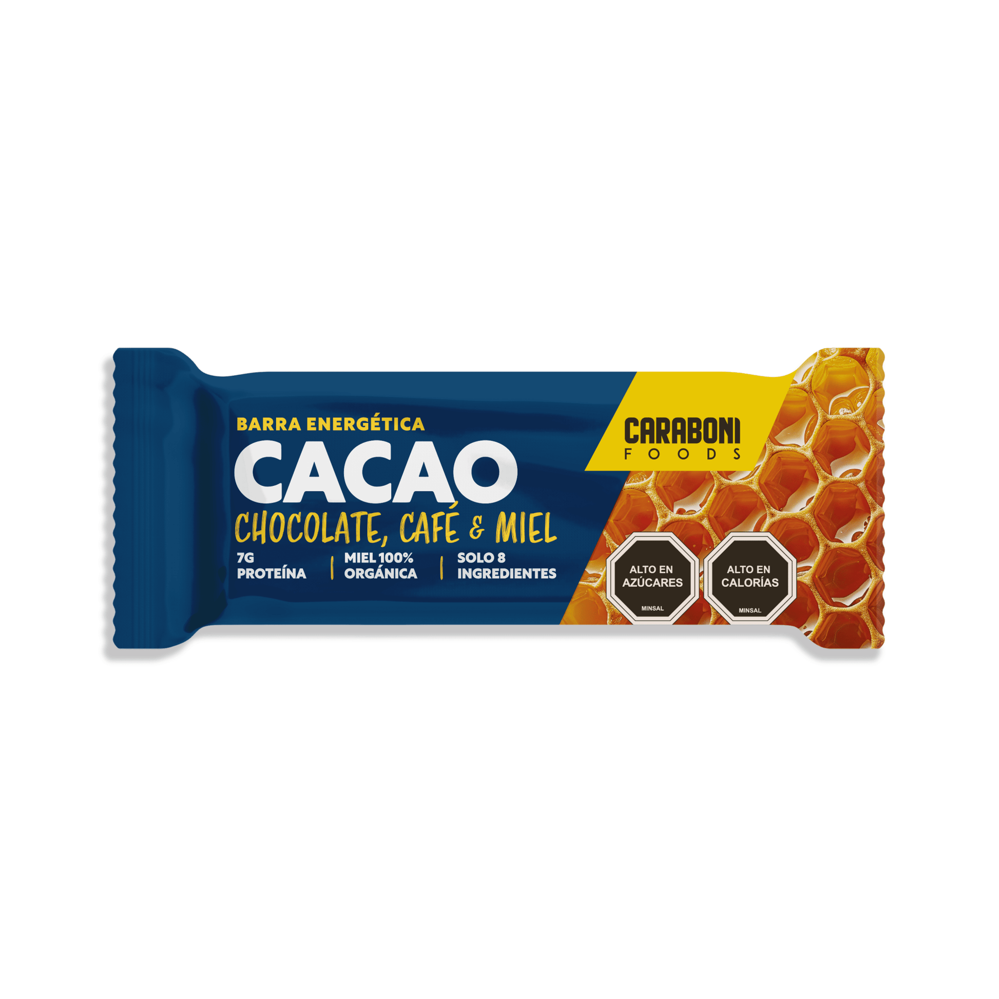 Chocolate - Café Snack Energético 50 gr. - Caraboni Foods