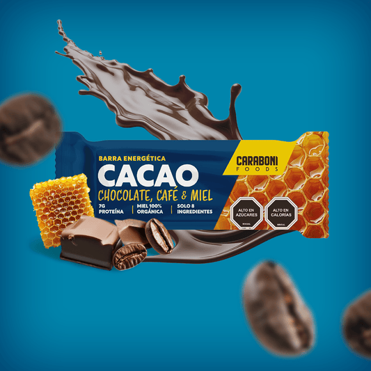 Chocolate - Café Snack Energético 50 gr. - Caraboni Foods