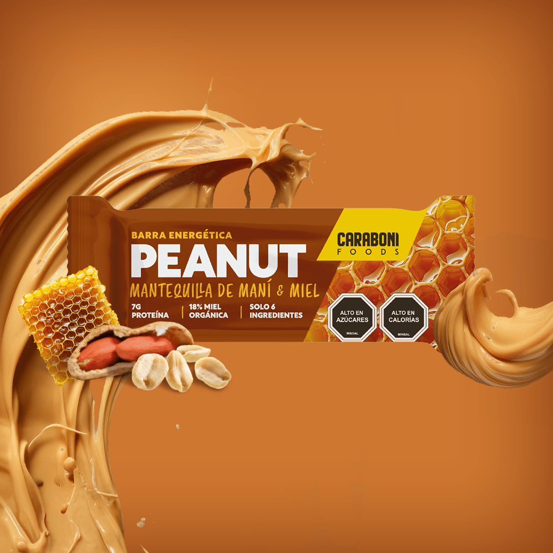 Mantequilla de Maní Snack Energético 50 gr. - Caraboni Foods